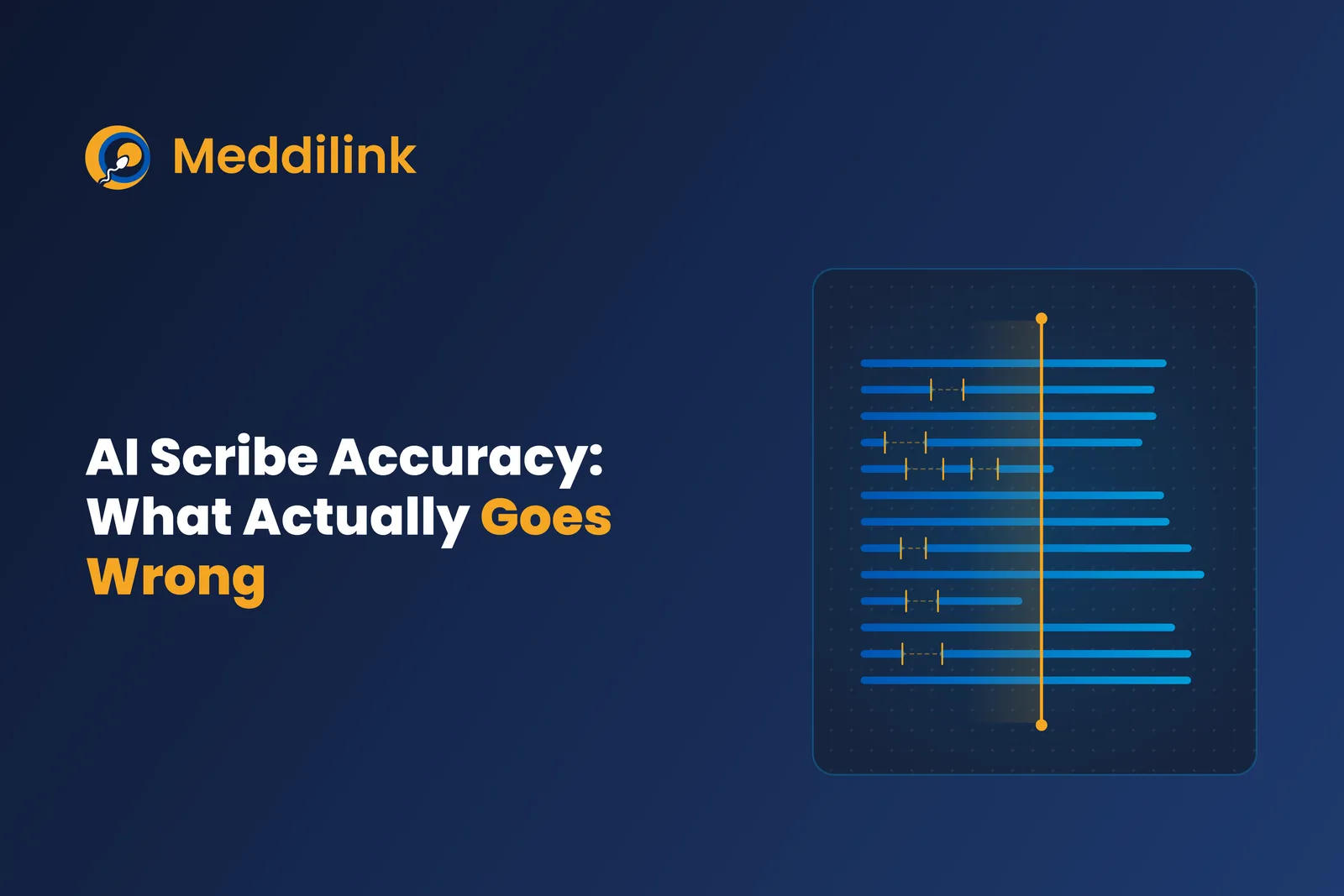 AI Scribe Accuracy: What Actually Goes Wrong in a Clinical Note